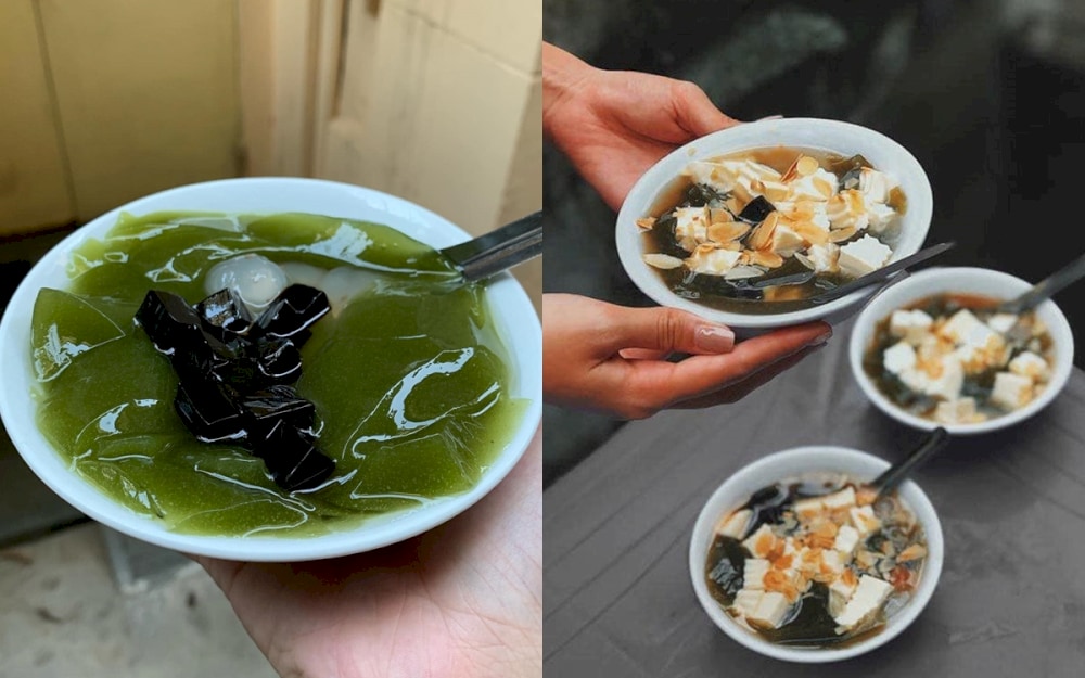 Che thach gang is a refreshing summer dessert 